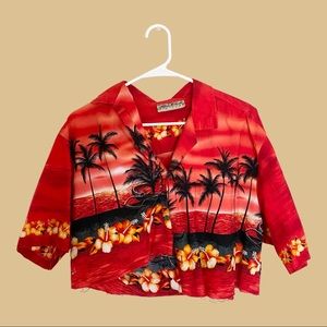 Hawaiian Crop Top